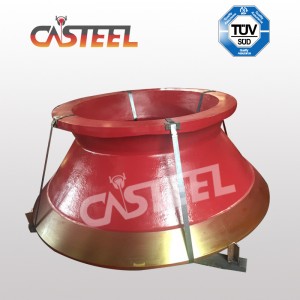 พรีเมี่ยม MP800 Cone Liner สำหรับแร่การทำเหมืองแร่