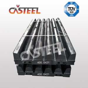 Sandvik CJ411 (JM1211) CJ412 CJ612, CJ615 แผ่นกราม