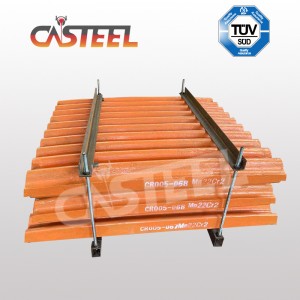 PowerScreen XA400S ขากรรไกรคงที่ Supertooth แกว่งขากรรไกร CR005-067